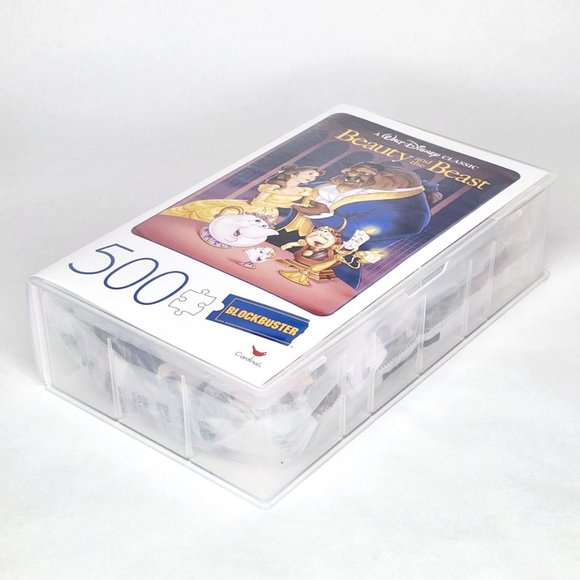 Brand-New Disney Beauty and the Beast 500 Piece Movie Poster Puzzle Blockbuster - Picture 4 of 4